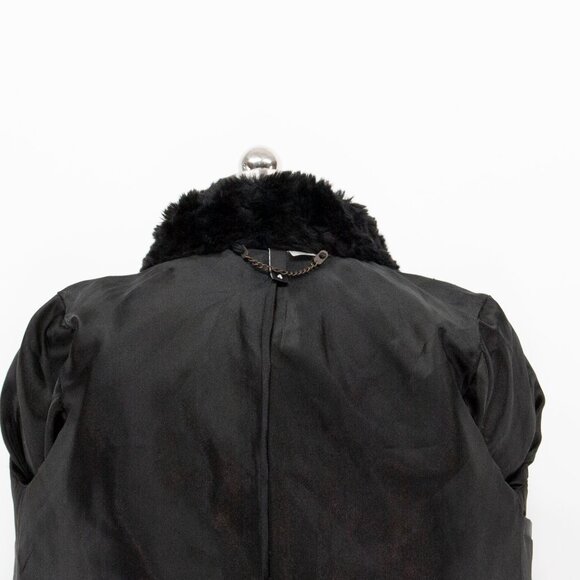 H&M Faux Fur Short Fall Jacket - Picture 2 of 4